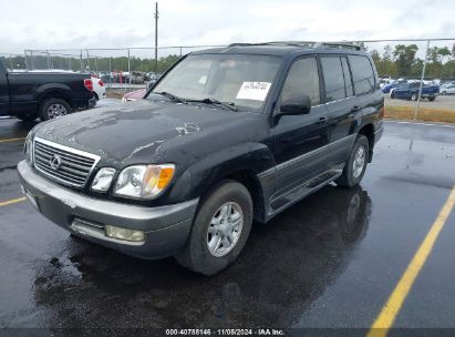 2000 LEXUS LX 470 Black 4dr spor gas JT6HT00WXY0091246 photo #3