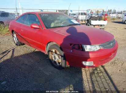 1999 TOYOTA CAMRY SOLARA SLE Red  Gasoline 2T1CF22P1XC127874 photo #1