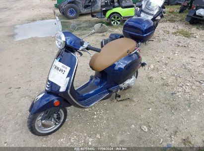 2022 VESPA PRIMAVERA/SPRINT 50 Blue  Gasoline ZAPCA06B8N5105266 photo #3