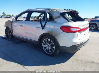 2016 LINCOLN MKX RESERVE White  Gasoline 2LMTJ6LR5GBL52684 photo #4