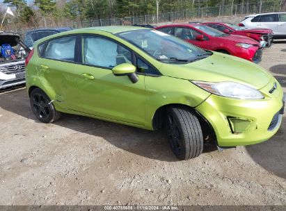 2012 FORD FIESTA SE Green  Gasoline 3FADP4EJ5CM186034 photo #1