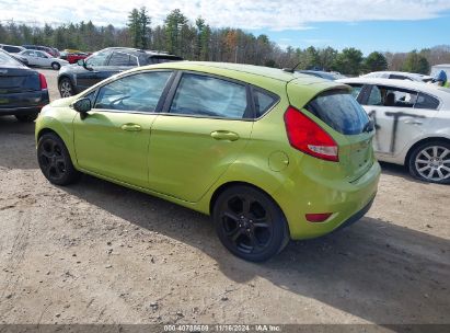 2012 FORD FIESTA SE Green  Gasoline 3FADP4EJ5CM186034 photo #4