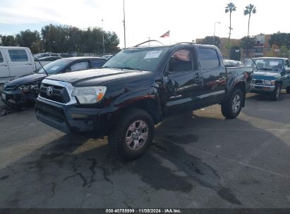 2013 TOYOTA TACOMA DOUBLE CAB Black  Gasoline 5TFJX4GN3DX022175 photo #3