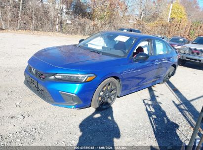 2023 HONDA CIVIC SI SEDAN Blue  Gasoline 2HGFE1E58PH474436 photo #3