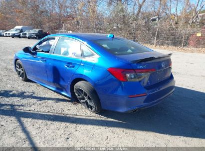 2023 HONDA CIVIC SI SEDAN Blue  Gasoline 2HGFE1E58PH474436 photo #4