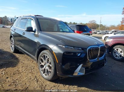 2025 BMW X7 XDRIVE40I Black  Gasoline 5UX23EM01S9X05412 photo #1