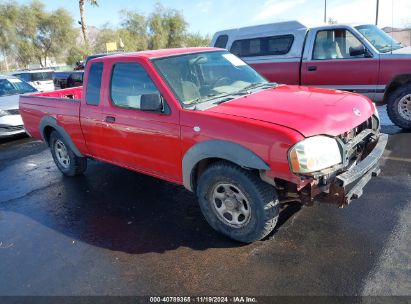 2004 NISSAN FRONTIER STANDARD Red  Gasoline 1N6DD26T74C446666 photo #1