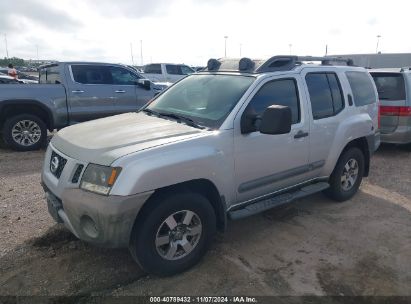 2012 NISSAN XTERRA PRO-4X Silver  Gasoline 5N1AN0NWXCC520420 photo #3