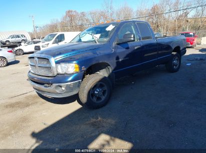 2003 DODGE RAM 2500 SLT/LARAMIE/ST Dark Blue crew pic diesel 3D7KU28C13G797386 photo #3