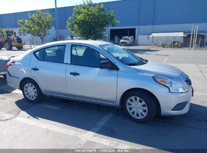 2015 NISSAN VERSA 1.6 S+ Silver  Gasoline 3N1CN7AP1FL918826 photo #1