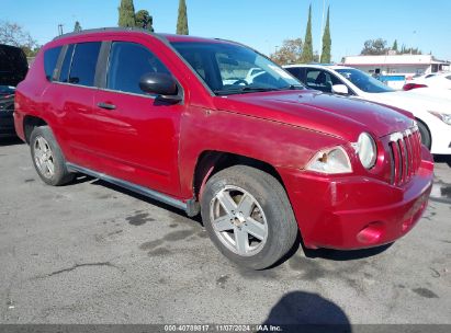 2010 JEEP COMPASS SPORT Red  Gasoline 1J4NT1FB8AD658990 photo #1