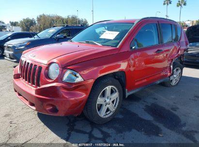 2010 JEEP COMPASS SPORT Red  Gasoline 1J4NT1FB8AD658990 photo #3