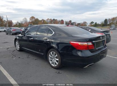 2012 LEXUS LS 460 Black  gas JTHCL5EF7C5013901 photo #4