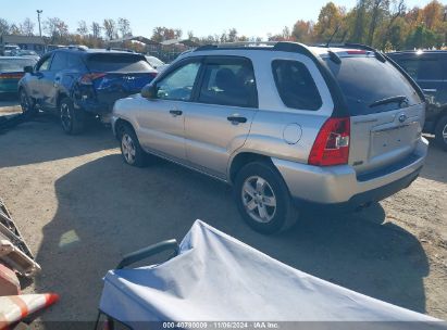 2010 KIA SPORTAGE LX V6 Silver  Gasoline KNDKGCA30A7725976 photo #4