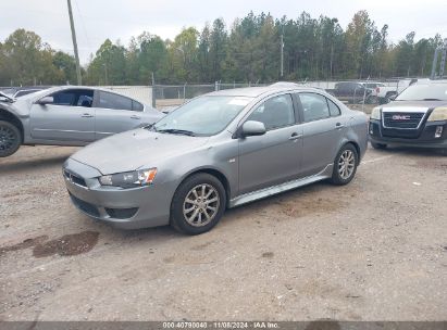 2012 MITSUBISHI LANCER ES Gray  Gasoline JA32U2FU5CU015432 photo #3