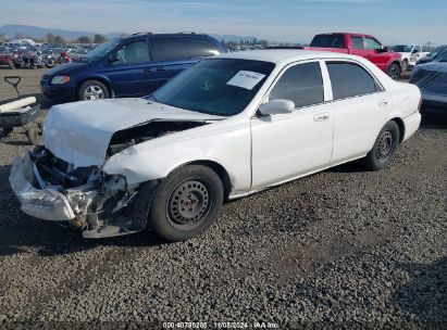 2001 MAZDA 626 ES/LX White  Gasoline 1YVGF22C815212692 photo #3