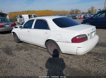 2001 MAZDA 626 ES/LX White  Gasoline 1YVGF22C815212692 photo #4