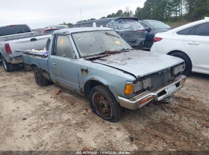 1984 DATSUN 720 STANDARD BED Blue  Gasoline 1N6ND01S5EC358756 photo #1