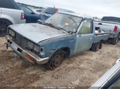 1984 DATSUN 720 STANDARD BED Blue  Gasoline 1N6ND01S5EC358756 photo #3