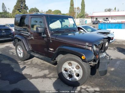 2013 JEEP WRANGLER SAHARA Brown  Flexible Fuel 1C4AJWBG3DL677093 photo #1