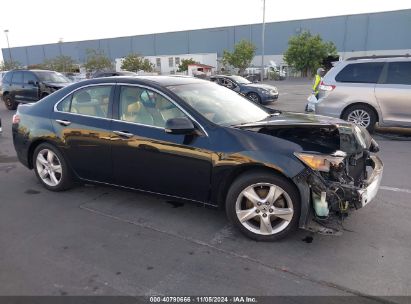 2010 ACURA TSX 2.4 Black  Gasoline JH4CU2F64AC019013 photo #1