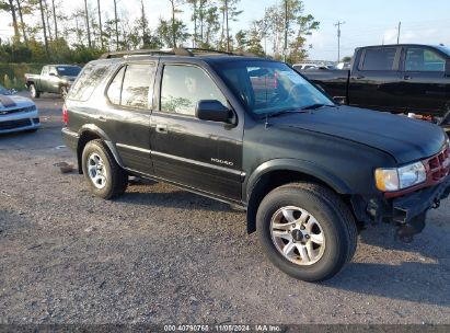 2002 ISUZU RODEO LS 3.2L V6/LSE 3.2L V6/S 3.2L V6 Black  Gasoline 4S2CK58W024335725 photo #1