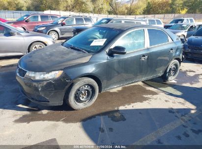 2011 KIA FORTE EX Black  Gasoline KNAFU4A24B5424886 photo #3