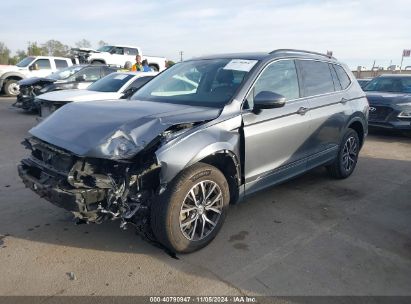 2020 VOLKSWAGEN TIGUAN 2.0T SE/2.0T SE R-LINE BLACK/2.0T SEL Gray  Gasoline 3VV3B7AX7LM061280 photo #3