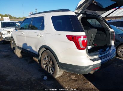 2018 FORD EXPLORER XLT White  Gasoline 1FM5K7DHXJGA91453 photo #4