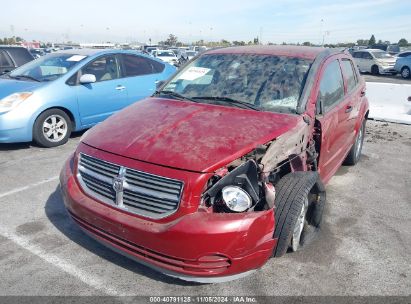 2008 DODGE CALIBER SXT Red  Gasoline 1B3HB48B38D777577 photo #3