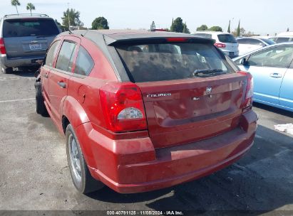 2008 DODGE CALIBER SXT Red  Gasoline 1B3HB48B38D777577 photo #4