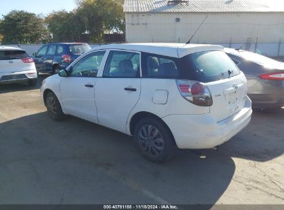 2005 TOYOTA MATRIX White  Gasoline 2T1KR32E25C553402 photo #4