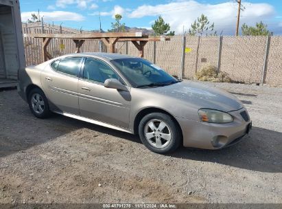 2007 PONTIAC GRAND PRIX Gold  Gasoline 2G2WP552771150784 photo #1