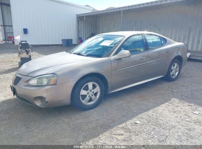 2007 PONTIAC GRAND PRIX Gold  Gasoline 2G2WP552771150784 photo #3