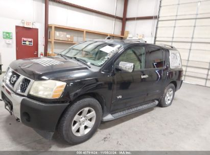 2006 NISSAN ARMADA LE Black  Gasoline 5N1AA08B46N735238 photo #3