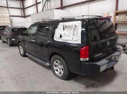 2006 NISSAN ARMADA LE Black  Gasoline 5N1AA08B46N735238 photo #4