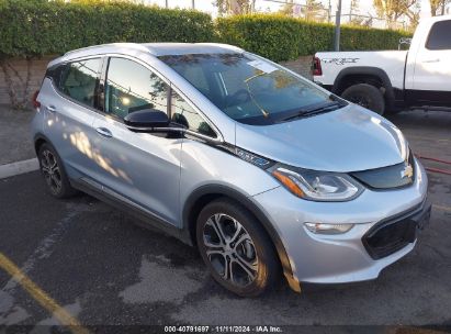 2017 CHEVROLET BOLT EV PREMIER Light Blue  Electric 1G1FX6S06H4179521 photo #1