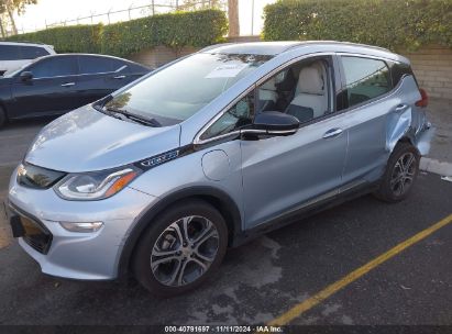 2017 CHEVROLET BOLT EV PREMIER Light Blue  Electric 1G1FX6S06H4179521 photo #3