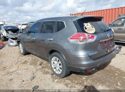 2015 NISSAN ROGUE S Gray  Gasoline 5N1AT2ML3FC823066 photo #4