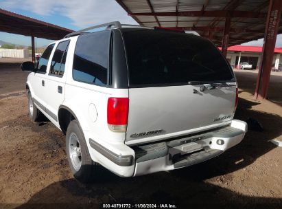 1998 CHEVROLET BLAZER LS White  Gasoline 1GNCS13W7W2222908 photo #4