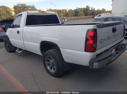 2006 CHEVROLET SILVERADO 1500 WORK TRUCK White  Gasoline 1GCEC14V16E199290 photo #4