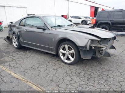 2003 FORD MUSTANG Gray  Gasoline 1FAFP40493F327178 photo #1