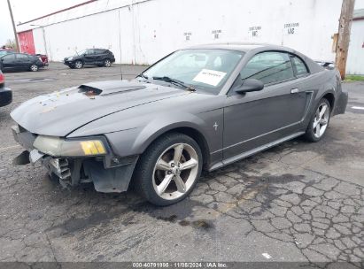 2003 FORD MUSTANG Gray  Gasoline 1FAFP40493F327178 photo #3