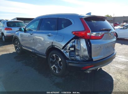 2018 HONDA CR-V TOURING Silver  Gasoline 7FARW1H94JE006891 photo #4