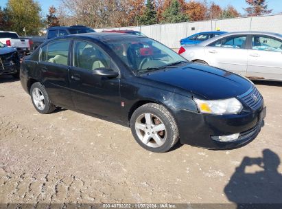 2007 SATURN ION 3 Black  Gasoline 1G8AL58F17Z144769 photo #1