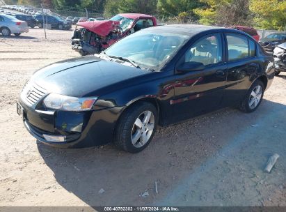 2007 SATURN ION 3 Black  Gasoline 1G8AL58F17Z144769 photo #3