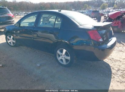 2007 SATURN ION 3 Black  Gasoline 1G8AL58F17Z144769 photo #4