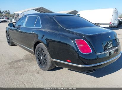 2015 BENTLEY MULSANNE Black sedan 4d gas SCBBB7ZH1FC001060 photo #4