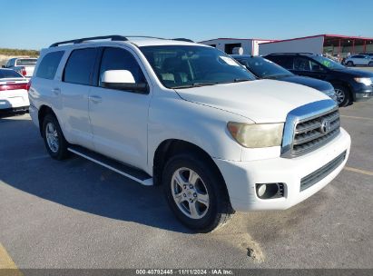 2008 TOYOTA SEQUOIA SR5 5.7L V8 White  Gasoline 5TDZY64A08S004872 photo #1