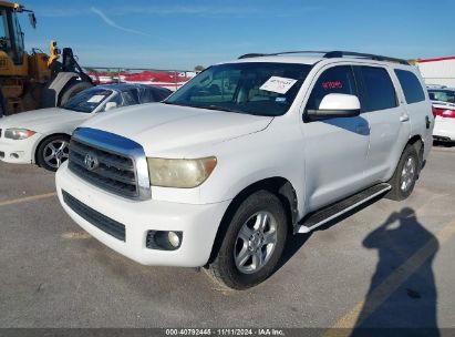 2008 TOYOTA SEQUOIA SR5 5.7L V8 White  Gasoline 5TDZY64A08S004872 photo #3